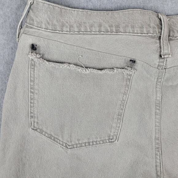 Madewell Jeans Women Size 32x26 The Perfect Vintage Gray Back Pockets Distressed - Picture 6 of 14